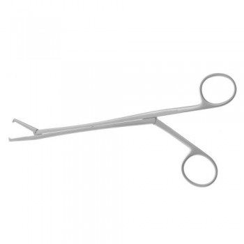 Brand Tendon Tunnelling Forcep 1 x 2 Teeth Stainless Steel, 21 cm - 8 1/4"